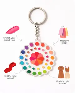 Light Summer Acrylic Keychain, Color Season Keychain, Color Analysis Keychain