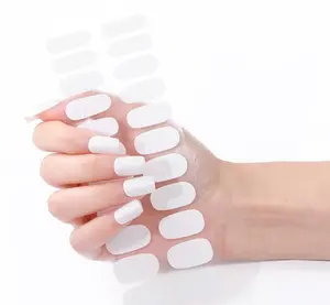 No Bake Gel Strips- White