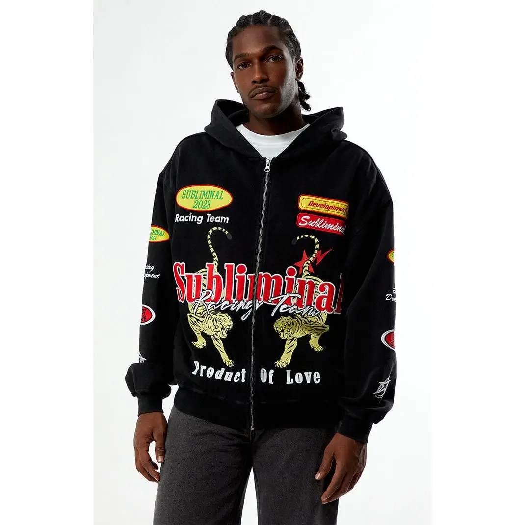 nightlab zip hoodie - TikTok Shop