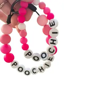 BFF Pet Collar XS Pink Ombre. Customize with your pets name. Includes matching bracelet!