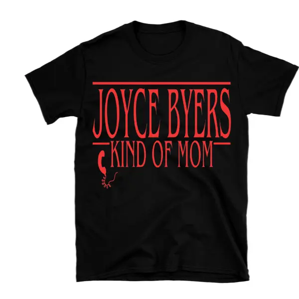 stranger things inspired character T-shirt; Crewneck Sweatshirt; Joyce Byers Mom T-shirt; Joyce Byers Mom Crewneck Sweatshirt Cotton Casual Crew Neck