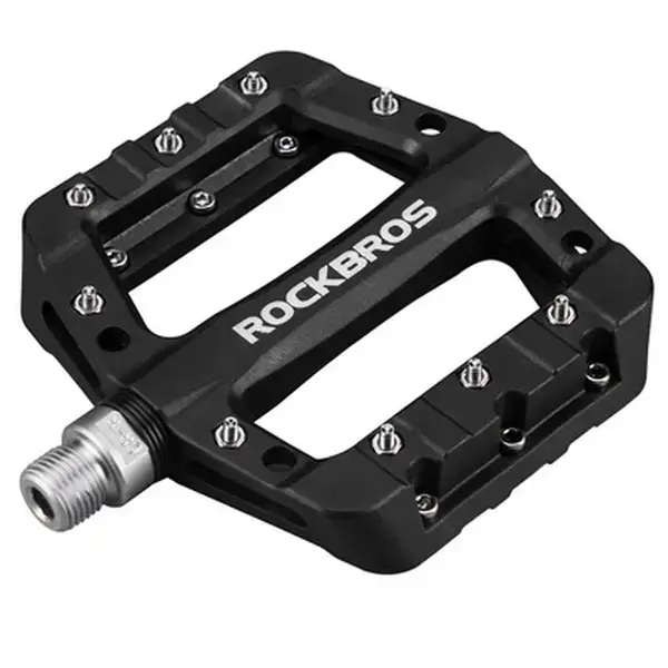 ROCKBROS Nylon Fiber Bicycle Platform Pedals for BMX MTB 9/16", Bike Gear, Hybrid Bikes, Old School, Components & Parts, Abrasion Resistance