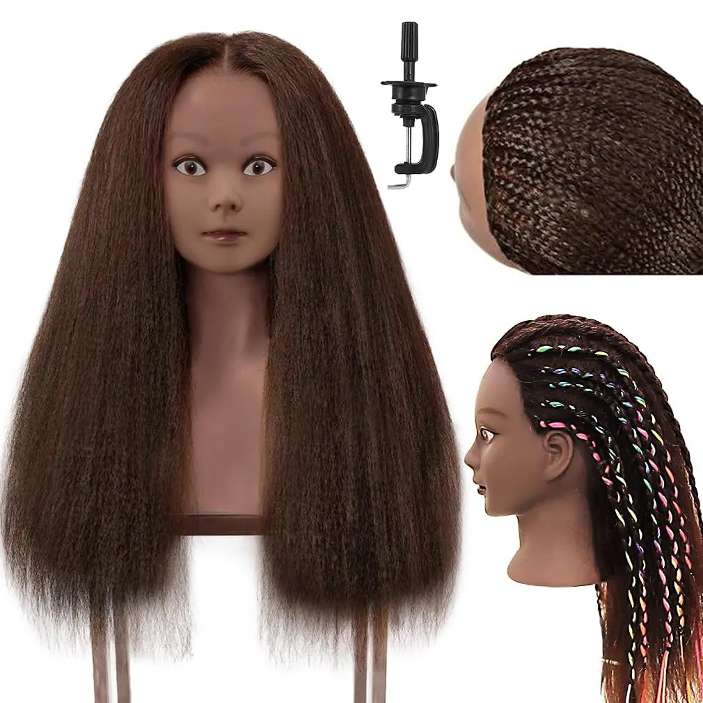 ✨GLAM WIG HEAD / HAIR MANNEQUIN *ARRIVES NEW* ✨ Cocoa Supreme - Full Glam – Lady M Mannequins main image 4