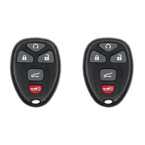 KEYS4LESS Car Key Fob Keyless Entry Remote for 2008 2017 Gmc Acadia Fcc OUC60270 OUC60221 Part Number 22936101 15913415 20869053 22756459 22951059...