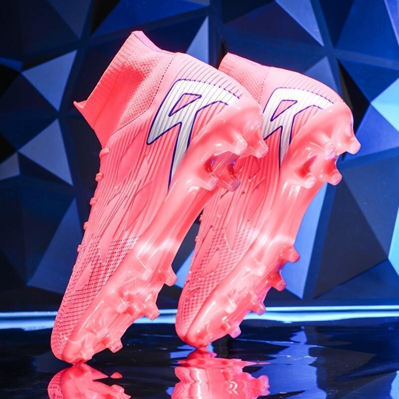 Professional Soccer Shoes Men Women with Long Studs, Designed And Matches, Stylish Footwear Specifically Green Fields.