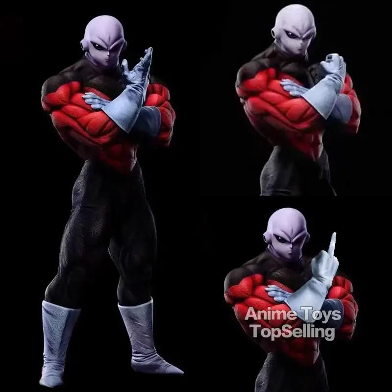 Jiren Figure – Full Power Form. Includes three interchangeable hand parts; made of PVC. A collector-grade model figure, suitable as a gift.