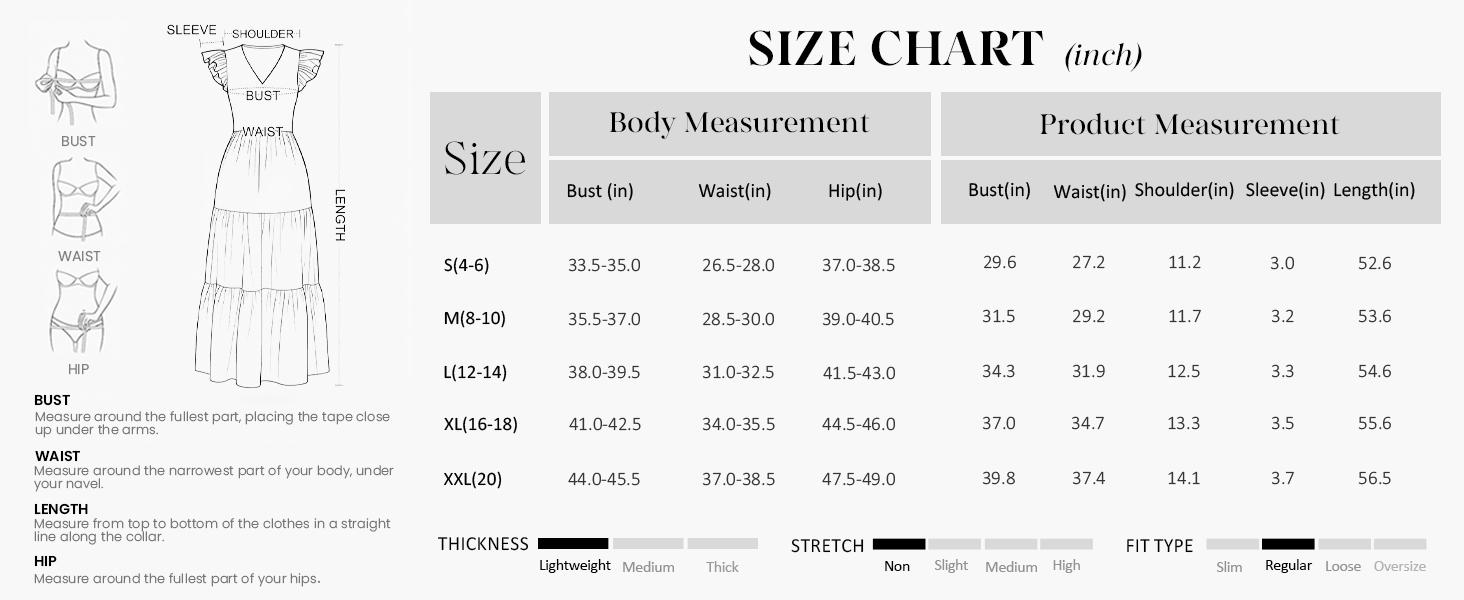 PrettyGarden Women's Cotton Boho Floral Maxi Dress Summer Smocked V Neck Ruffle Sleeve Spring Flowy Beach Vacation Sundresses