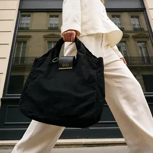 ECO 2-in-1 Keychain Shopping Bag - Keychain Tote Compact & Chic Design Clips Onto Purse/Keys Unfolds Into Roomy Tote Perfect Blend of Style & Function Functional Bags gift card glow up