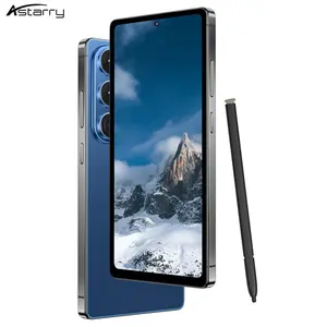 Astarry-26 Ultra 6.8-inch screen 4+64GB 5+13MP camera MTK6762 8-core processor Android 12 version Bluetooth WiFi with stylus dual card slot Face recognition 4100mAh capacity battery smart phone 4G network.