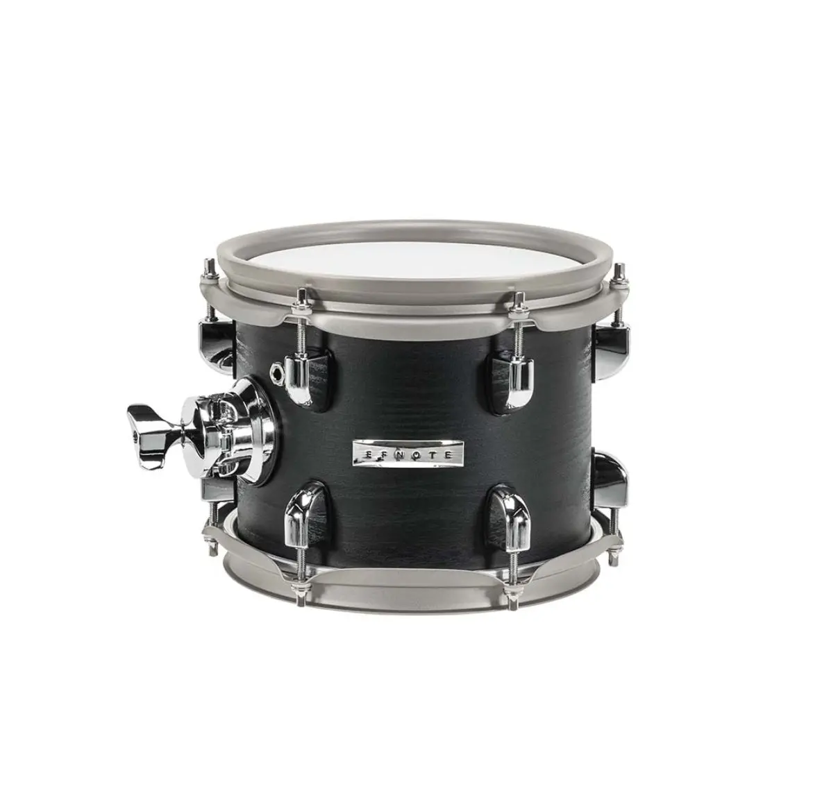 EFNOTE 8 x 6.5” Rack Tom Drum Black Oak EFD-T0865-BO