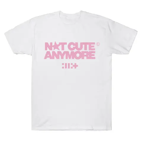 ILLIT "Not Cute Anymore" Album Graphic Tee - Men's Crew Neck Short-Sleeve Cotton Casual Y2K Korean Fashion Top, Shirts for Evening, New Year