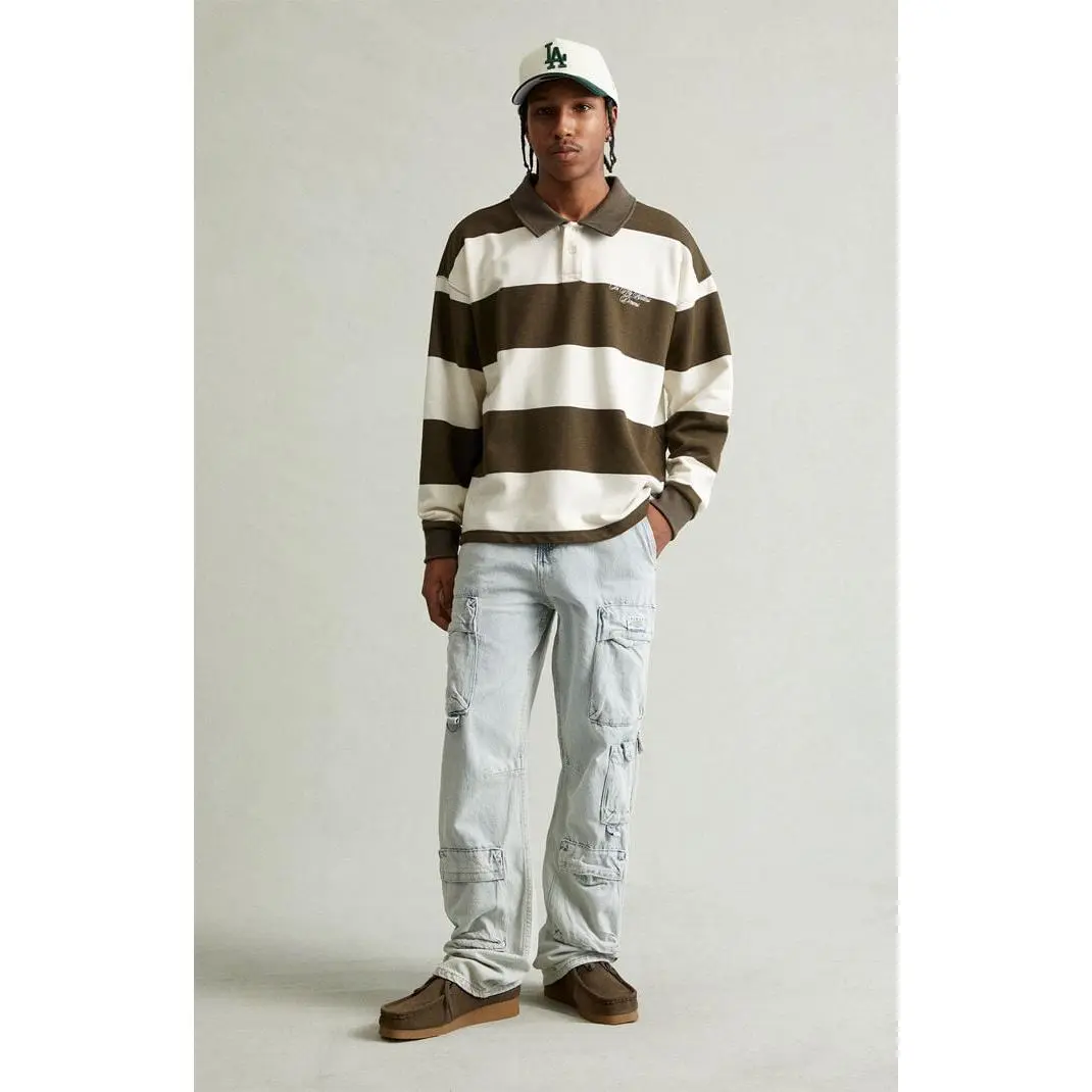 Pacsun Men's Dylan Baggy Jeans Cargo Light Indigo Pacsun Men's Dylan Baggy Jeans Cargo Light Indigo