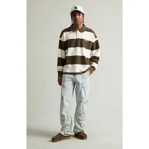 Pacsun Men's Dylan Baggy Jeans Cargo Light Indigo Pacsun Men's Dylan Baggy Jeans Cargo Light Indigo