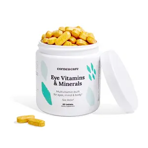 Eye Vitamin & Minerals (60 Tablets) - Multivitamin for Dry Eyes, Mind, and Body