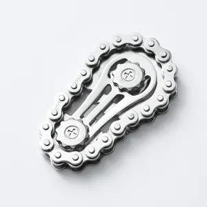 Adult Metal Chain Spinner, Stress Relief Gadget for Office & Anxiety, NOT for Kids