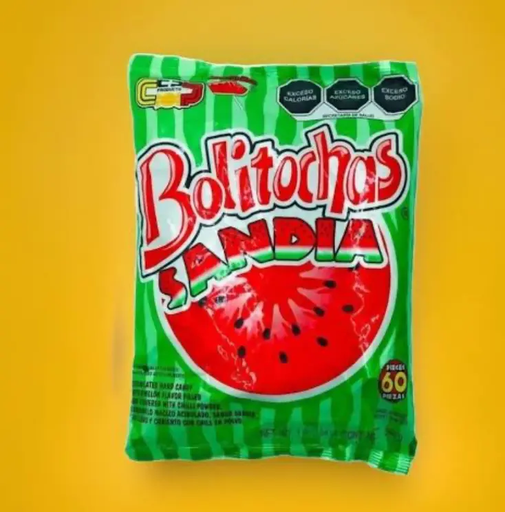 Bolitochas watermelon hard candy