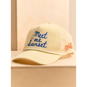 Meet Me at the Sunset Cord Hat - altar'd state