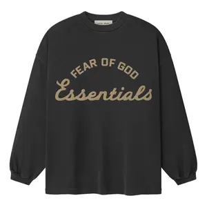 Fear of God Essentials Training 90s Long Sleeve T-Shirt 'Faded Iron Grey' 125SP264101F