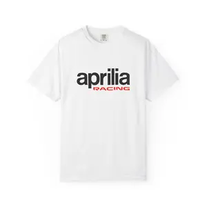 Aprilia Racing logo T-shirt | RSV4 Sedici Domino back print