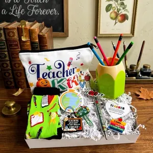 Teacher Appreciation Week Gift Set - Perfect for Any Occasion with Thoughtful Items to Show Love and Gratitude - Includes Tumbler, Tote Bag, and More