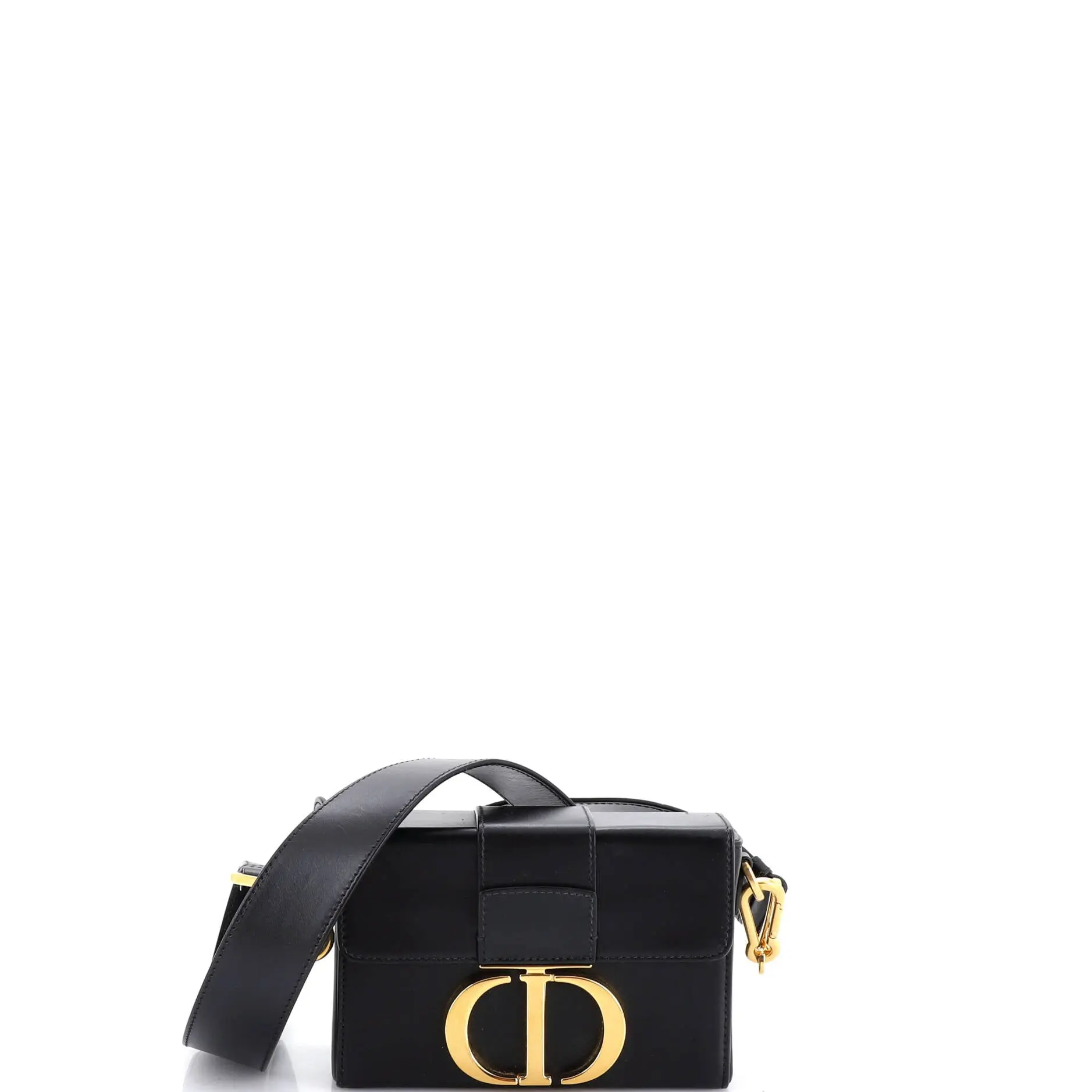Pre-owned Dior material Messenger Bags Christian 30 Montaigne Box Bag Leather by Rebag
