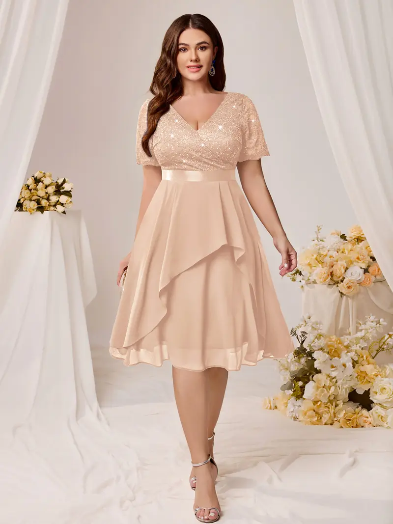 semi formal mexico wedding guest dress - TikTok Shop