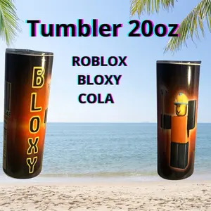 Roblox Bloxy Cola Tumblers 20oz - Perfect for Beverages