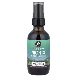 WishGarden Herbs Sleepy™ Nights & Fresh Mornings, Pregnancy, 2 fl oz (59 ml)