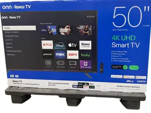 onn 50” Class 4K UHD Roku Smart Television, 100012585 onn 50” Class 4K UHD Roku Smart Television, 100012585