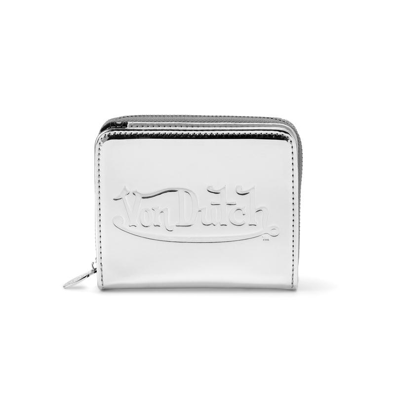 Von Dutch Zip-up Wallets - Full Collection Subtle Texture