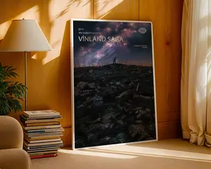 Vinland Saga Poster: Vintage Anime Manga Art Print