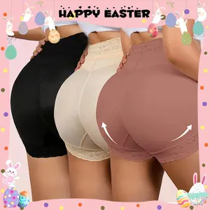 BBEUU High Waist Shapewear Panty with Anti-Slip Silicone Band - Stretchy Breathable & Seamless Tummy Control Butt Lifting for Everyday Confidence Women's Basic Minimalist Multi Colors 3Pcs-BS