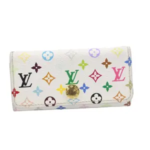 Pre-owned Louis Vuitton canvas Small Leather Goods Monogram Multicolor Key holder