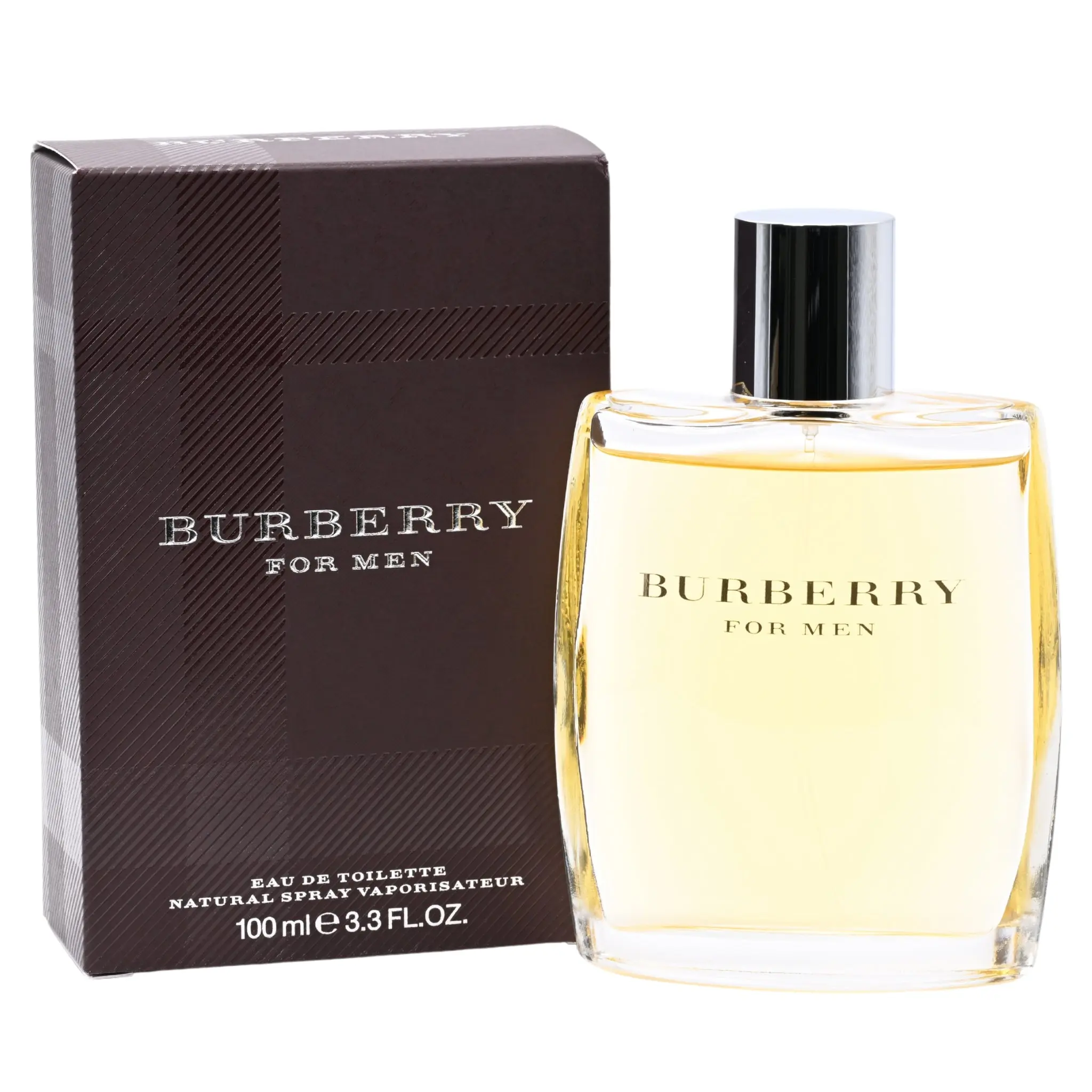 BURBERRY Classic Men's Cologne, Woody Aromatic Eau de Toilette Spray with Sandalwood, Cedar & Vanilla Notes, 3.4 fl oz