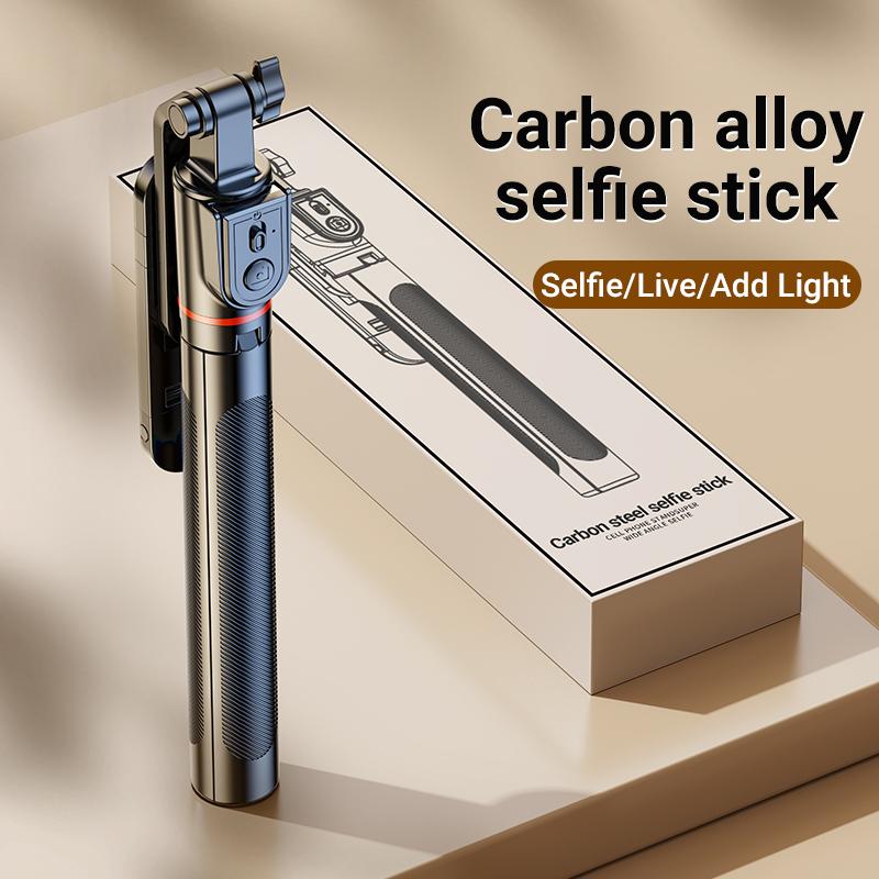 INFOJIFA 2026 New Multi-Function Selfie Stick, 1.8m Extendable Selfie Stick With Wireless Bluetooth Remote, 360° Rotation Design, Ideal For Vlogging, Compatible With IPhone 17/16/15/14 and Android Phones.