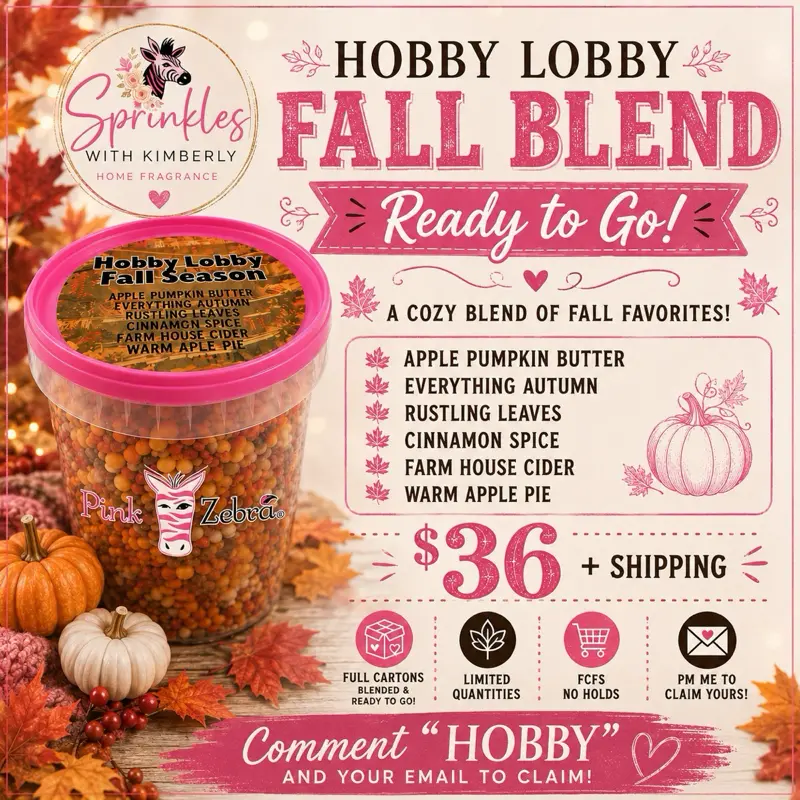 Pink zebra Hobby Lobby carton blend