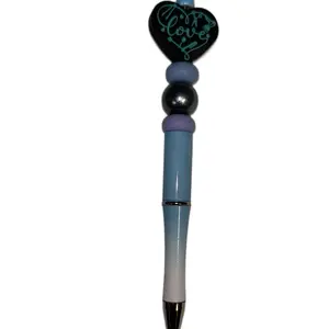 Love Beaded Pen - Midnight Edition