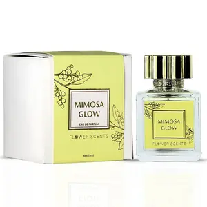 Mimosa Glow Eau de Parfum Spray 65ml (2.2 oz) by Flower Scents | Whipped Almond, Tropical Florals & Sun-Warmed Wood