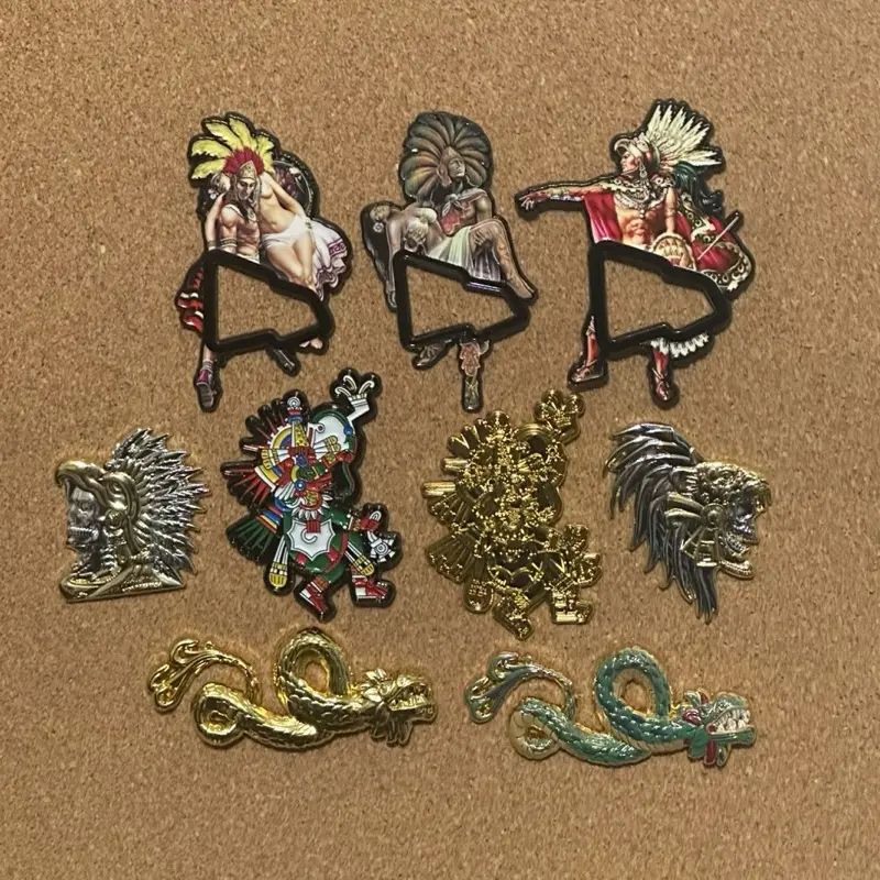 Aztec Warrior Hat Pin Aztec Warrior Hat Pin
