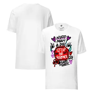 Cry for Peace Tee by NUFFology Fashion Top Streetwear Crewneck Tshirt Fashion