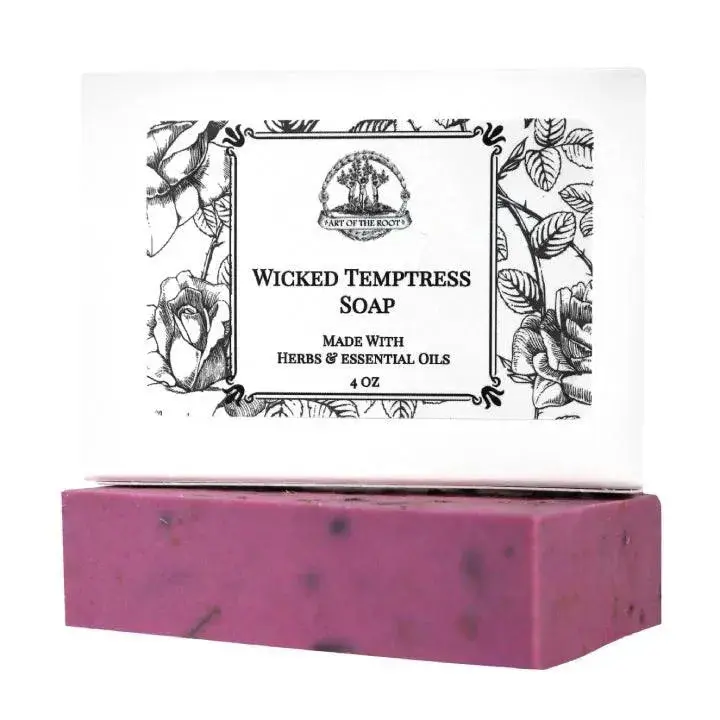 Wicked Temptress Shea Herbal Soap Bar for Attraction, Seduction & Passion Wicked Temptress Shea Herbal Soap Bar for Attraction, Seduction & Passion