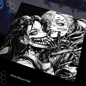 Control Type Glass Mouse Pad Professional Fps Gaming Smooth Feel, High-Quality Precision Control Surface, Ideal for Gamers & PC Users, Gaming Accessory