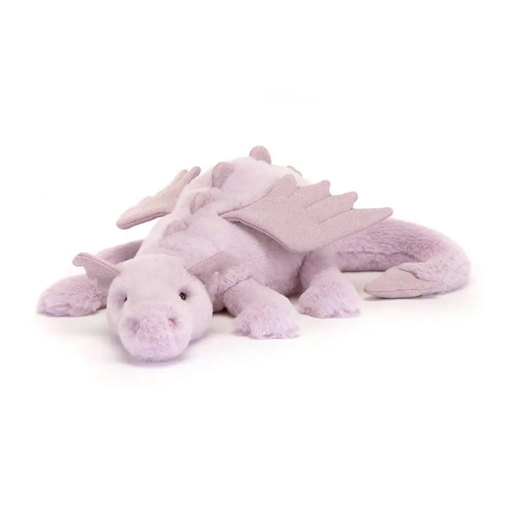 Jellycat Dragon – Ultra Soft Plush Dragon, Mythical Stuffed Plush Collectible, Fantasy Nursery Decor, Baby Shower Gift & Jellycat Fan Gift, Keychains