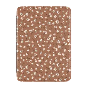 Casely Kindle Case | Mocha Meadow | Tiny Flowers
