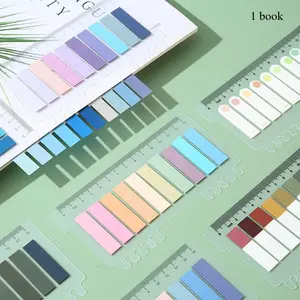 1PC 10 Series Color Self Adhesive Memo Pad Sticky Notes Bookmark Point It Marker Memo Sticker Paper Office School Supplies