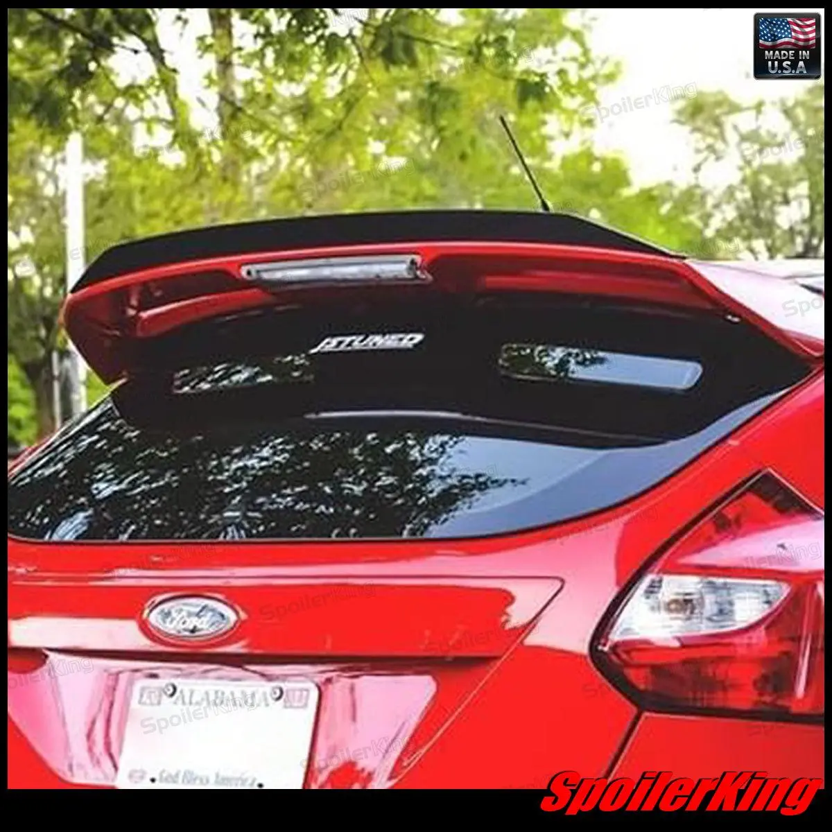 Ford Focus Hatchback (ST) 2011-2018 Factory Spoiler Extension (284P)