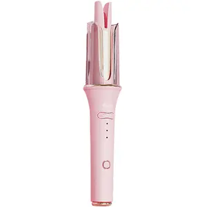 AISGIFT Automatic Hair Curling Iron,Negative Ion Rotating Hair Curler,3 Temperature Settings Smooth