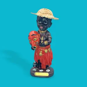 6-Inch Traditional Religious Elegua Statue, Home Decor Ornaments, New Style