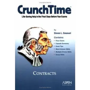 USED-CrunchTime: Contracts by Emanuel (Paperback)
