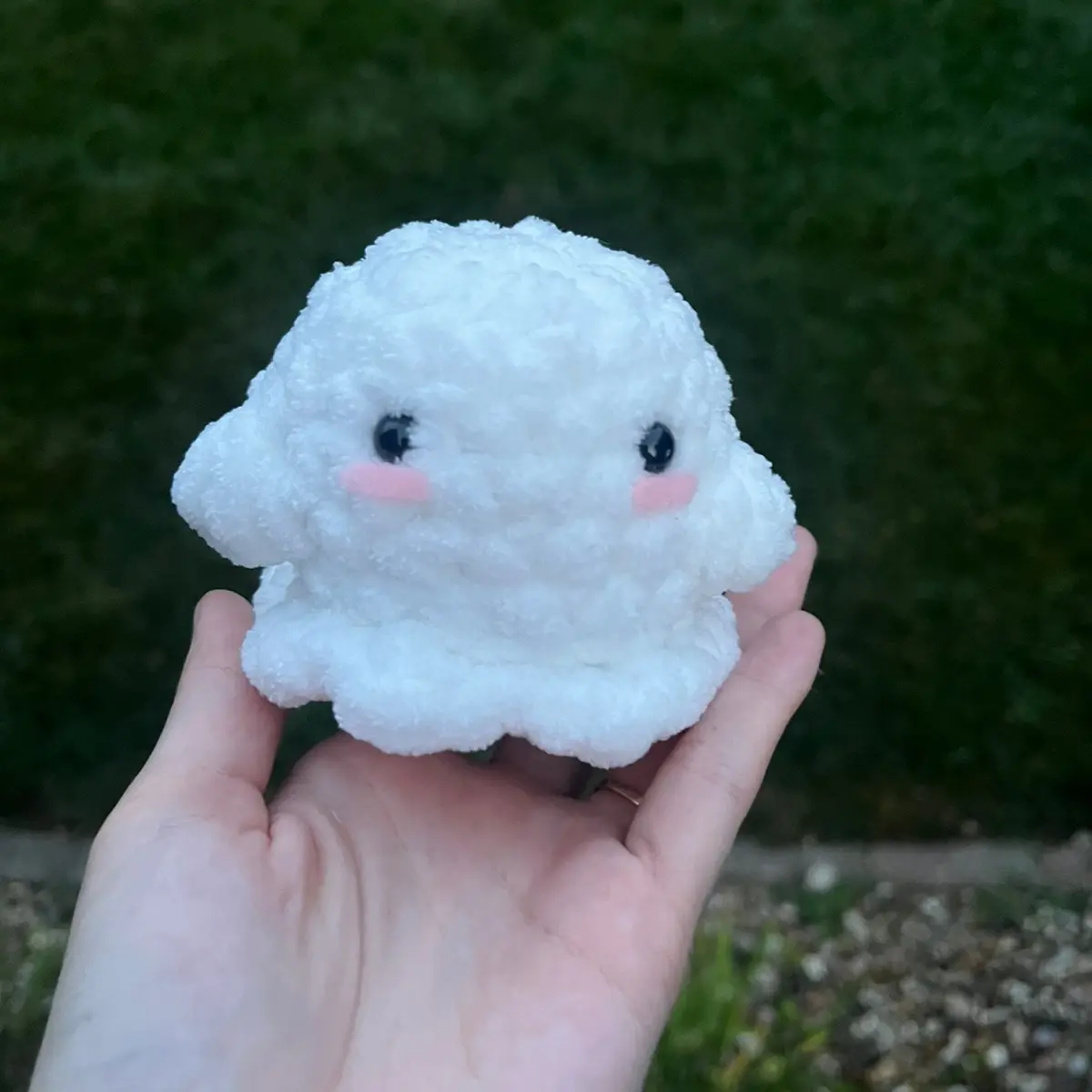 Crochet Ghost buddy